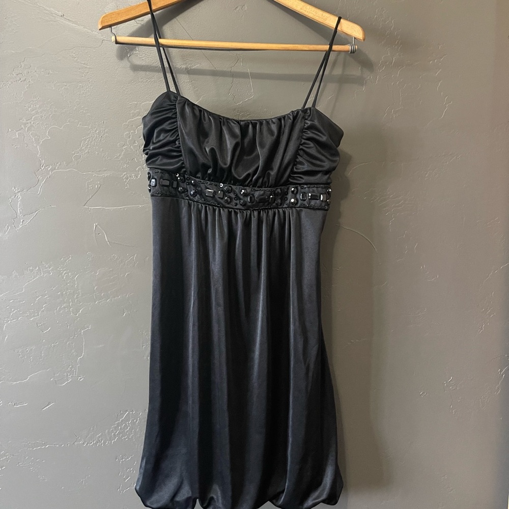 Masquerade Woman’s Black Cocktail Dress Size LG